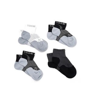 Tommie Copper Women's 4-Pack Performance Compression Ankle Socks New! 10-12.5